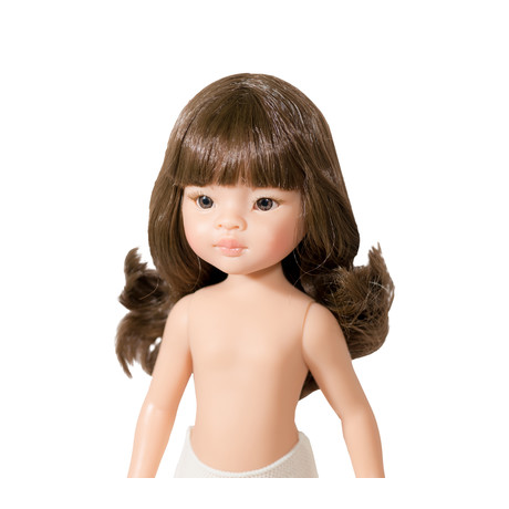 Кукла Мали б/о, 32 см (волнистые волосы, челка, глаза карие)